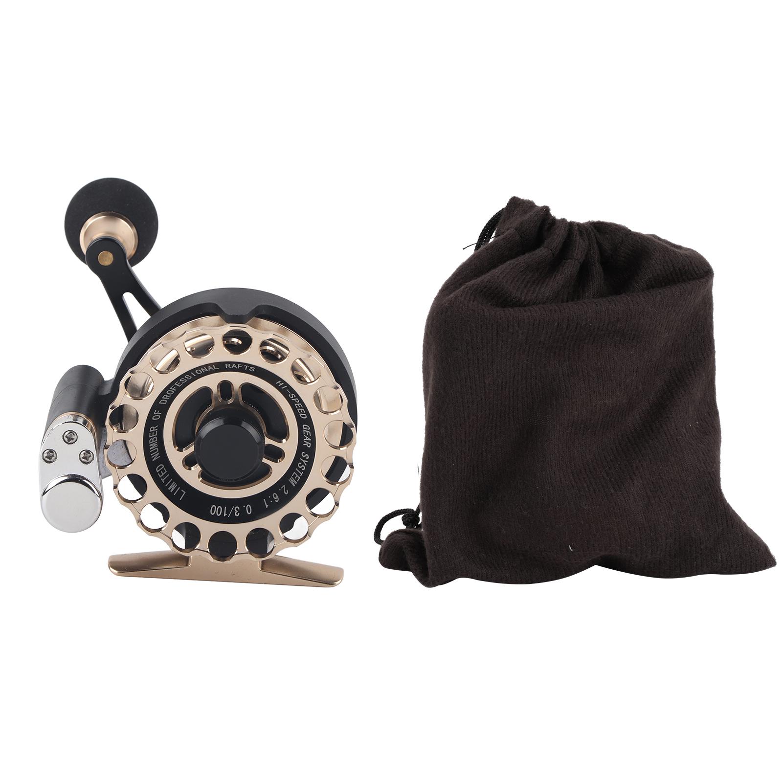 Fishine B65 All Metal Fishing Reels Sea Rod Raft Wheel for Ice Boat Fishing Accessory Left Hand