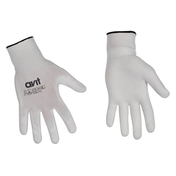 Avit Av13074 Protective Glove, Knit Wrist, L, Pu
