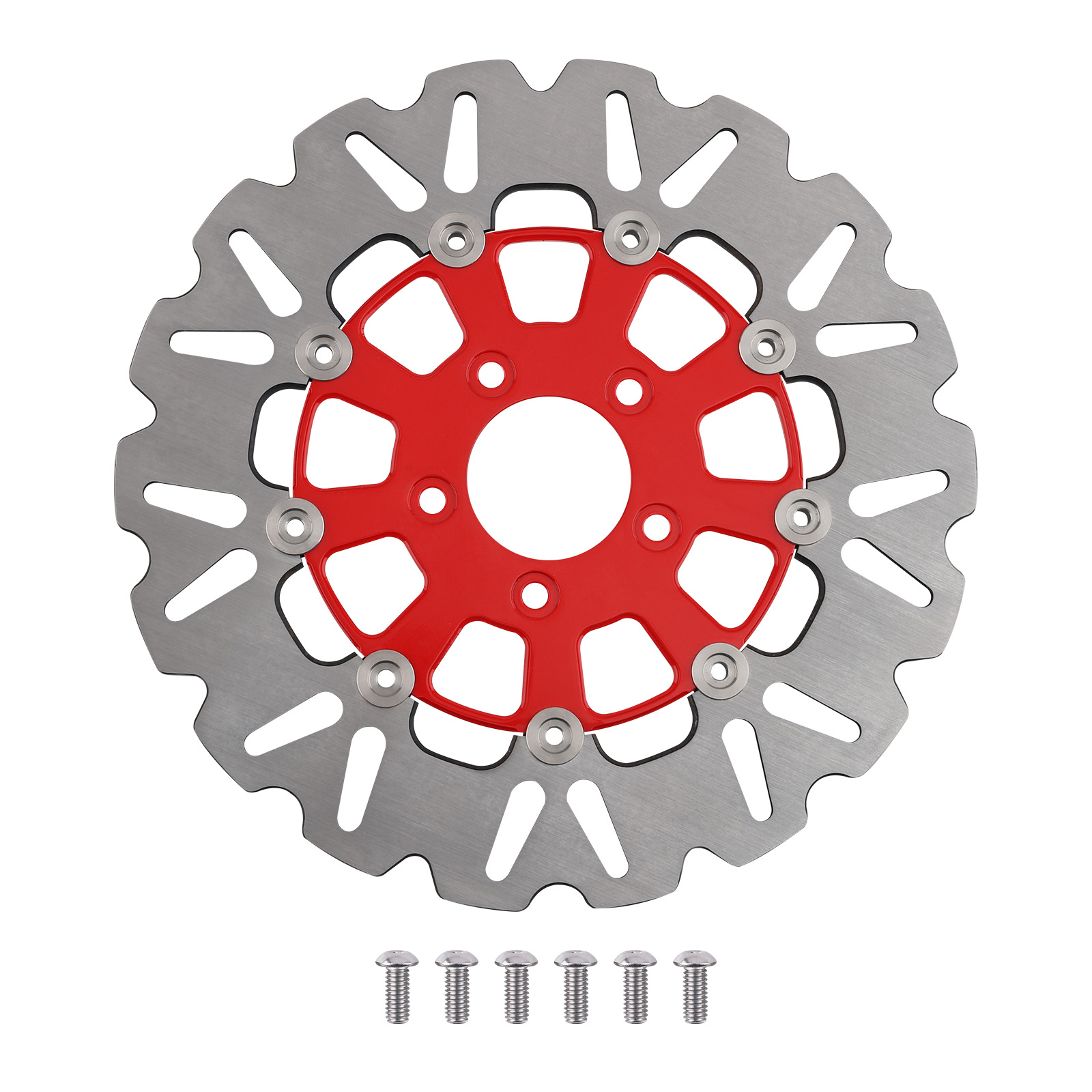 MaXpeedingrods 11.8 in Front Floating Brake Rotor compatible for Harley-Davidson Touring 08-19 Trike 09-19