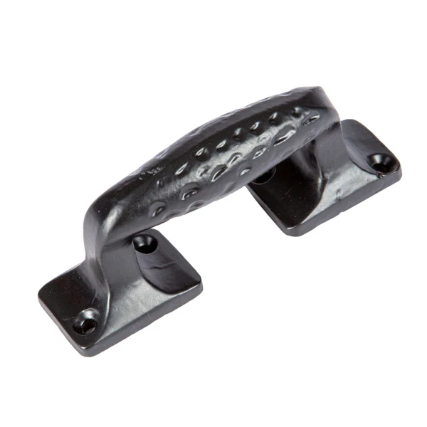 Hammer and Tongs Hammer & Tongs - Forged Barn Door Handle - H100mm - Black
