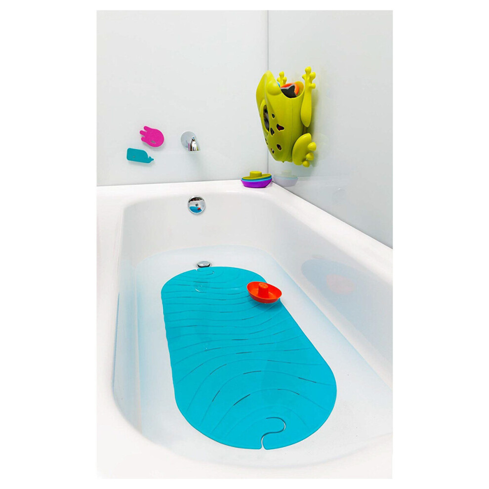 Boon Ripple Bath Mat - Blue Blue Unisex