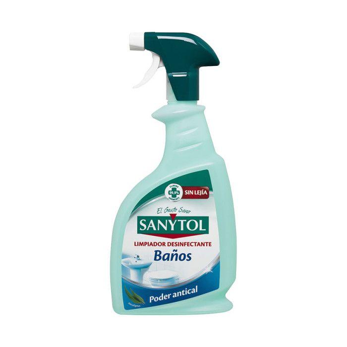 Sanytol limpiador desinfectante baños poder antical 750 ml