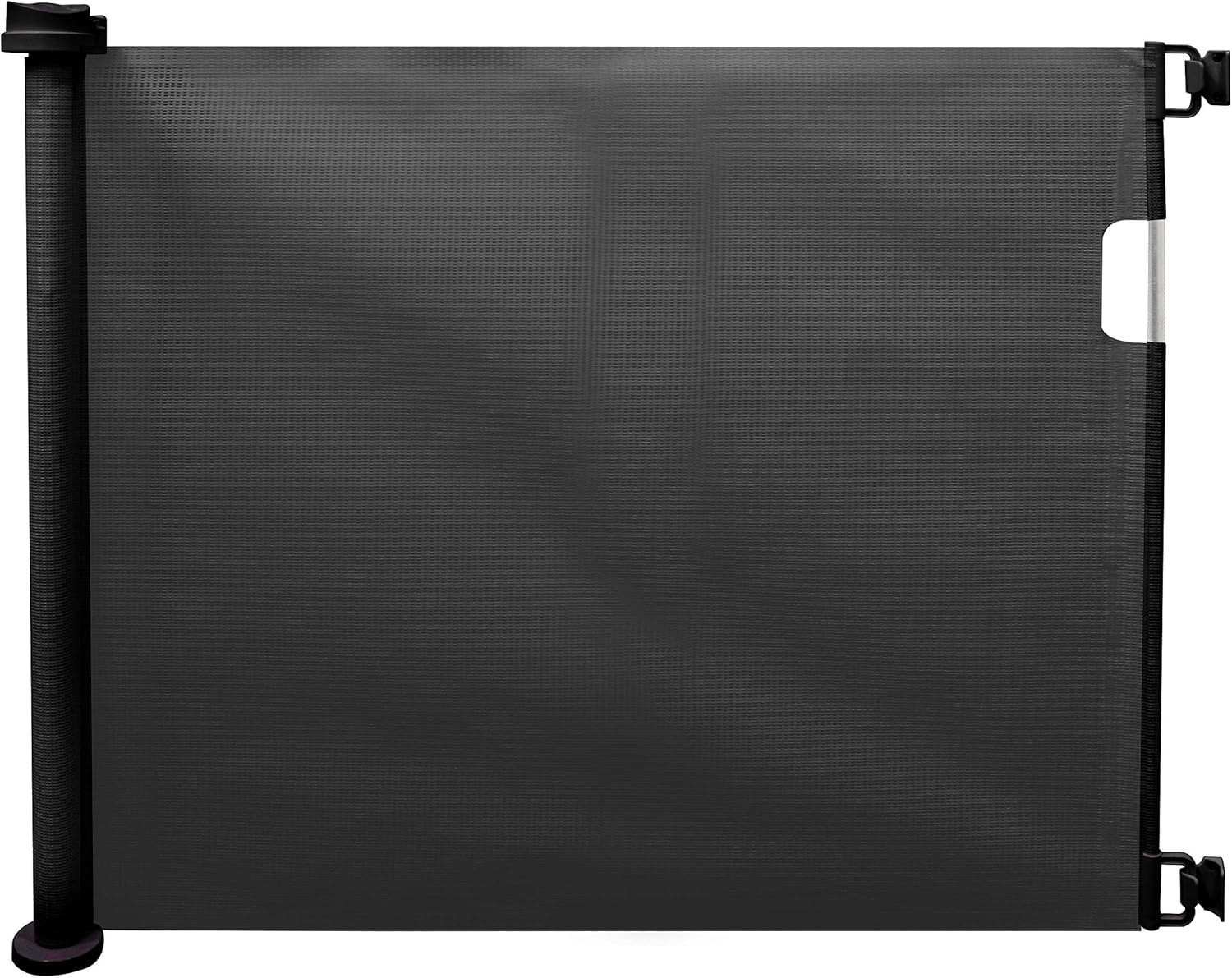 Biacchi Cancelletto di sicurezza per bimbi bambini Grigio barriera avvolgibile 130x8x88h