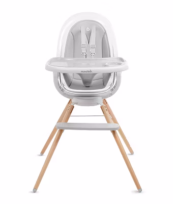 Munchkin 360° Cloud High Chair, High Chairs, White