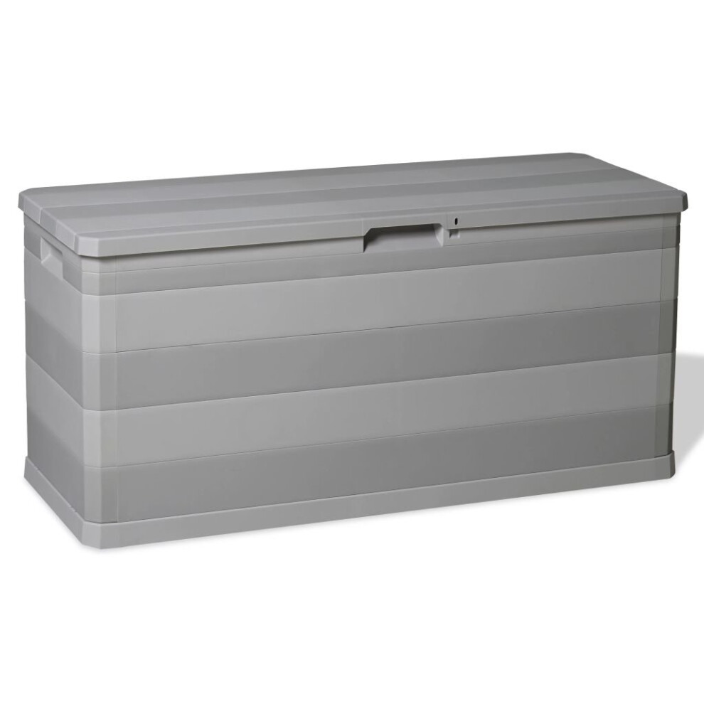 VidaXL Garden Storage Box Grey 117x45x56 cm