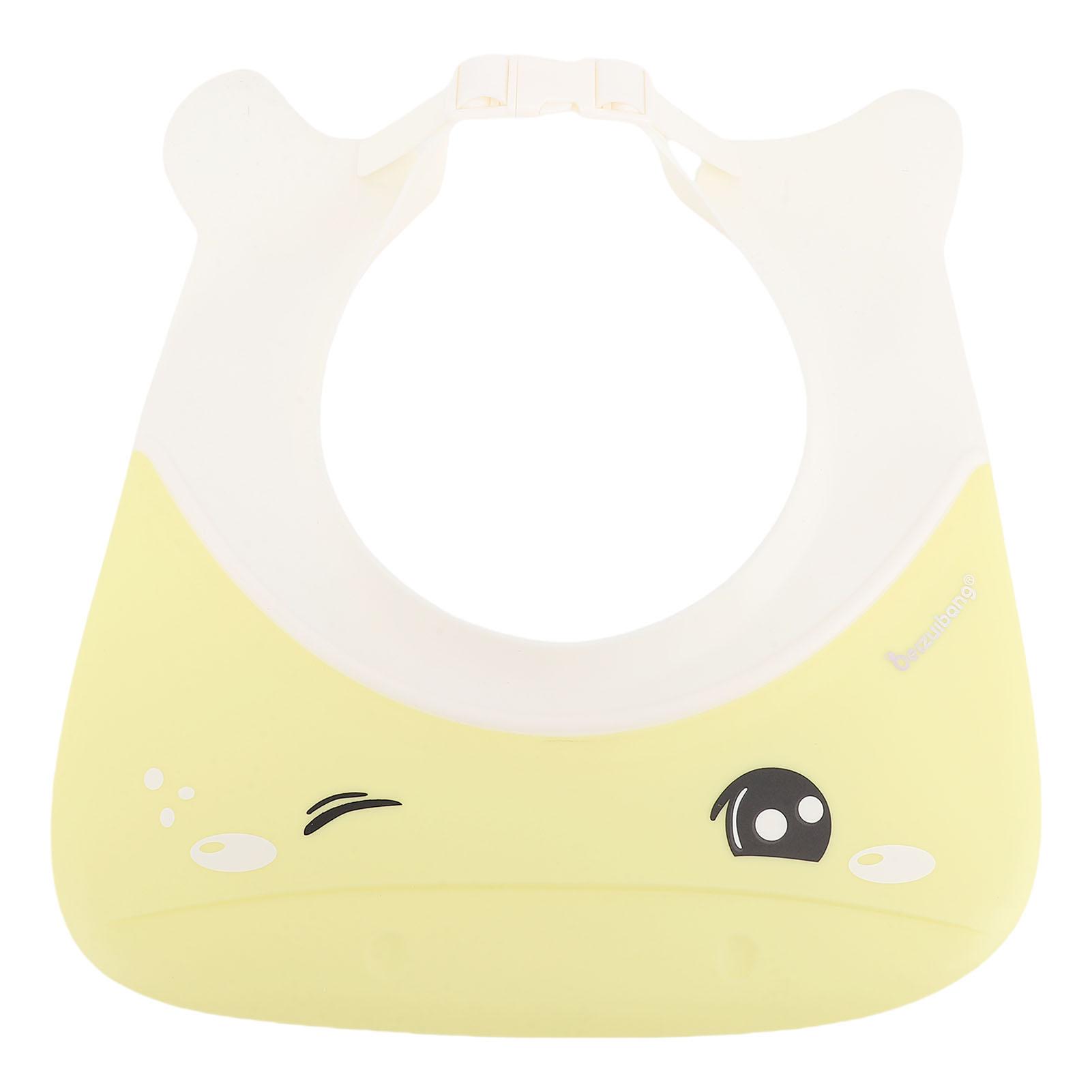 Neoglint Kids Shower Hat Non Slip Adjustable Ear Eye Protective Baby Bathing Cap for Toddler Hair Washing