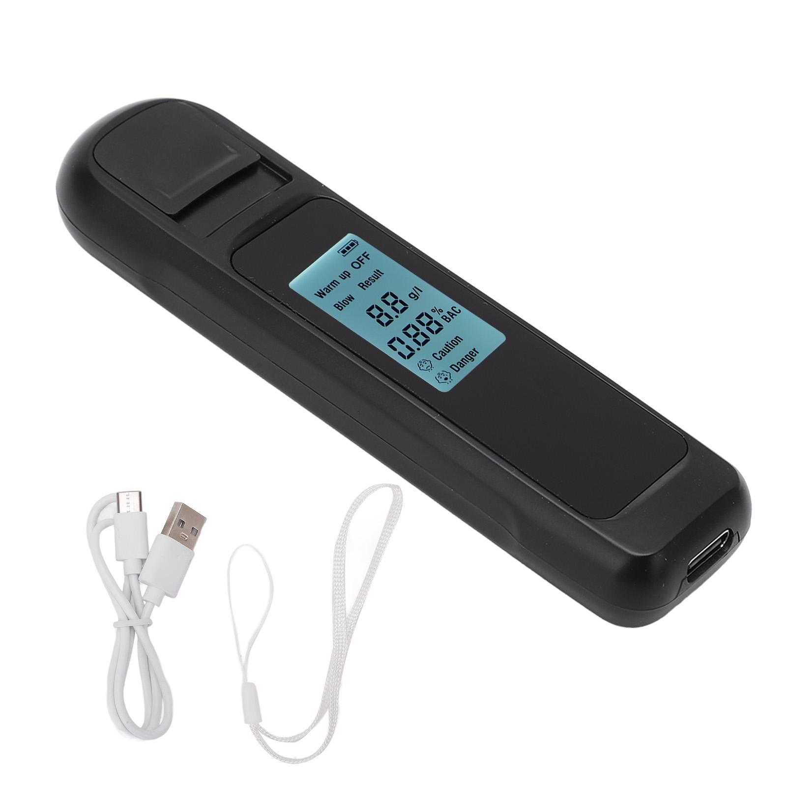 Health & Beauty PRODUCT Breathalyzer Breath Tester Meter LED Digital Display Accurate Portable Testing Tool