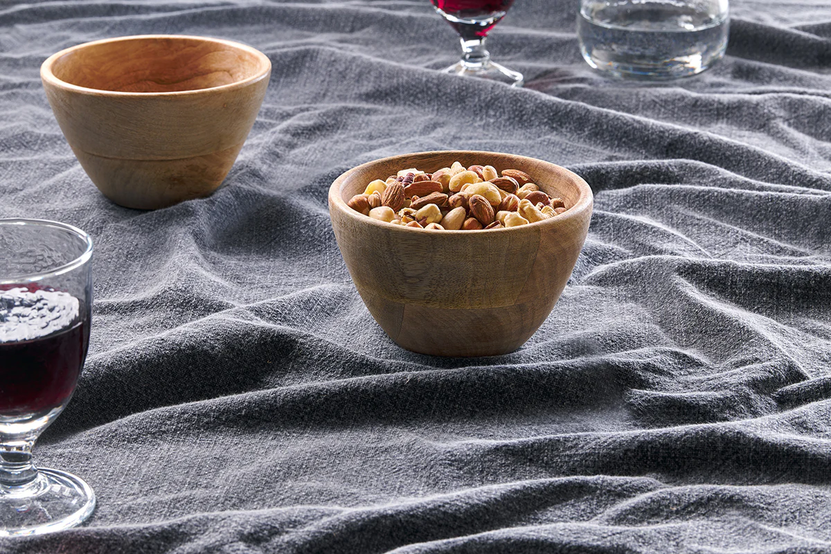 Nkuku Artisan Bowl | Serveware | Mango Wood