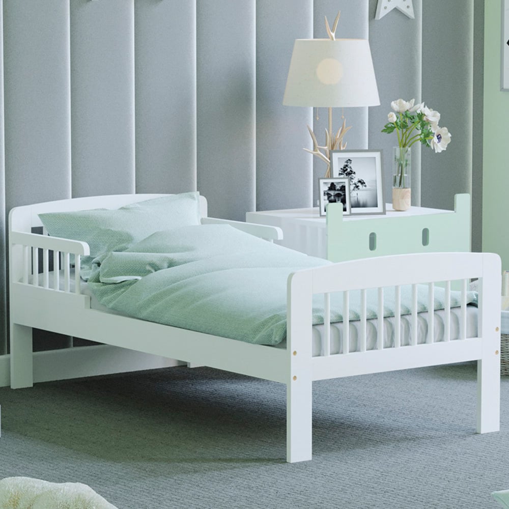 Junior Vida Scorpio Single White Toddler Bed