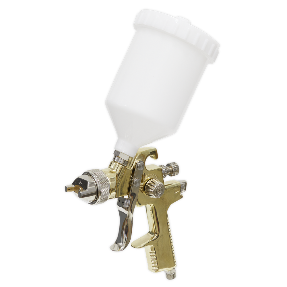 Sealey S701G Spray Gun Professional Gravity Feed 1.4mm Set-Up