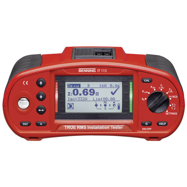 BENNING 044104 It 115 Electrical Tester, Vde, True Rms, Safety Testing