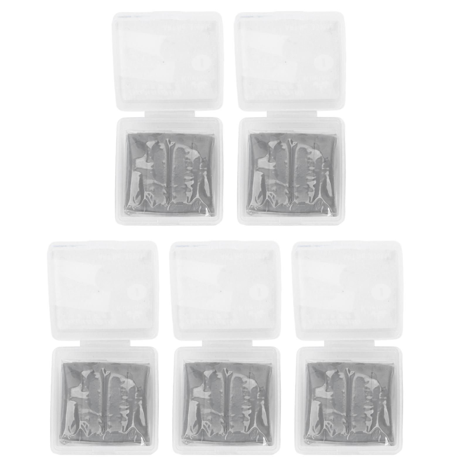 GoolRC 5Pcs Erasers Good Water Absorption Wide Application Premium Material Kneadable Erasers for Home