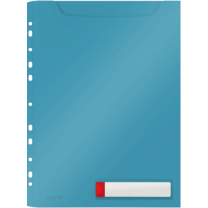 Leitz PP A4 Private Expanding Pocket Folder - Calm Blue