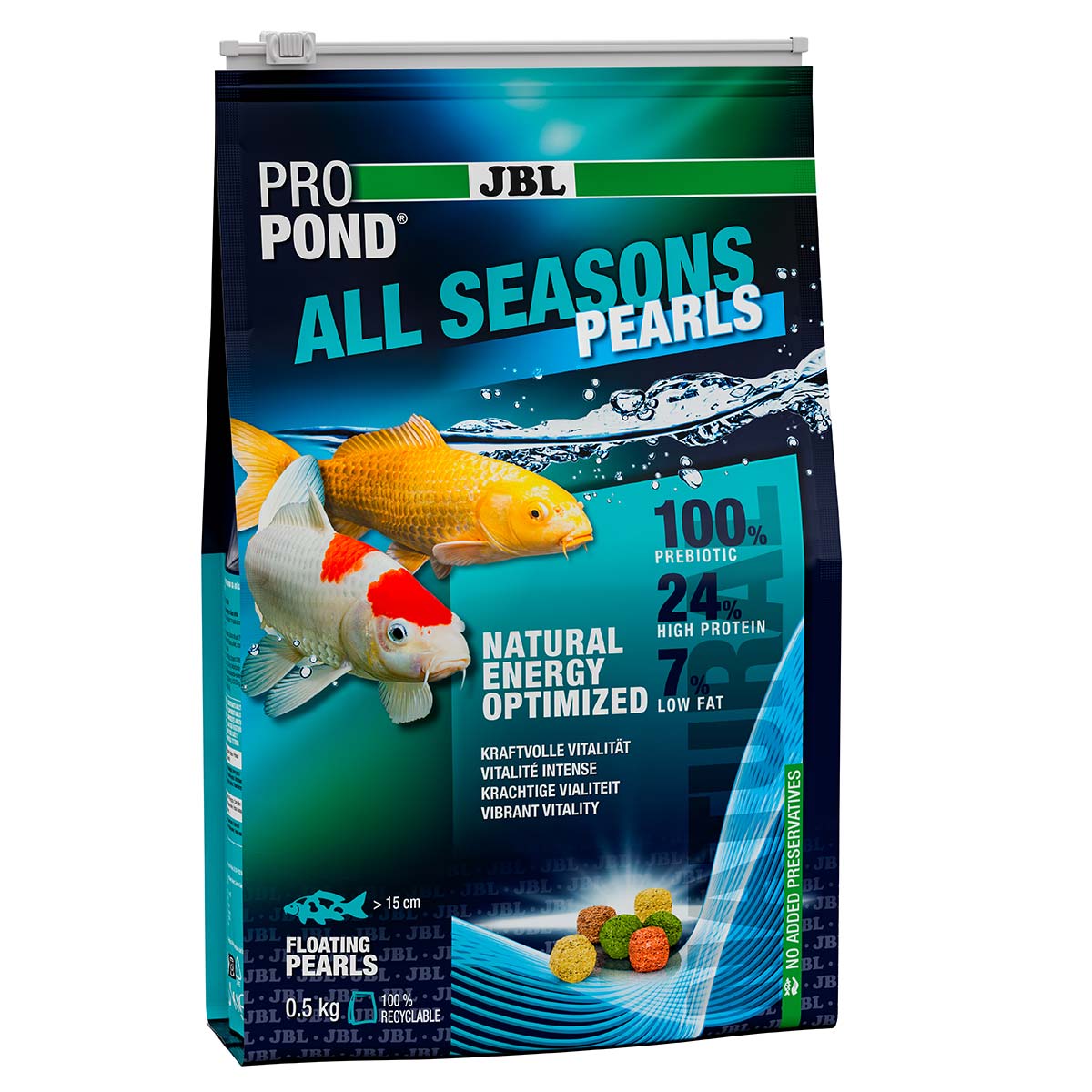 JBL Propond All Seasons Pearls Fish Food Size: 500g