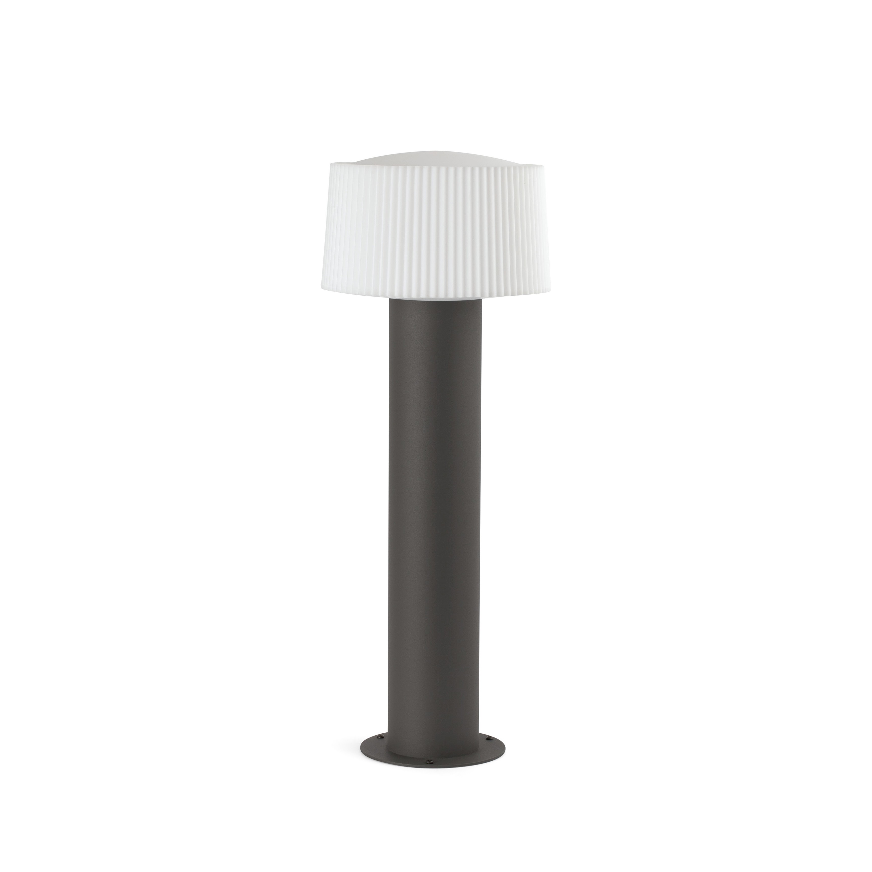 Faro Barcelona Faro Lighting Muffin Outdoor Bollard Dark Grey 1x E27 IP44