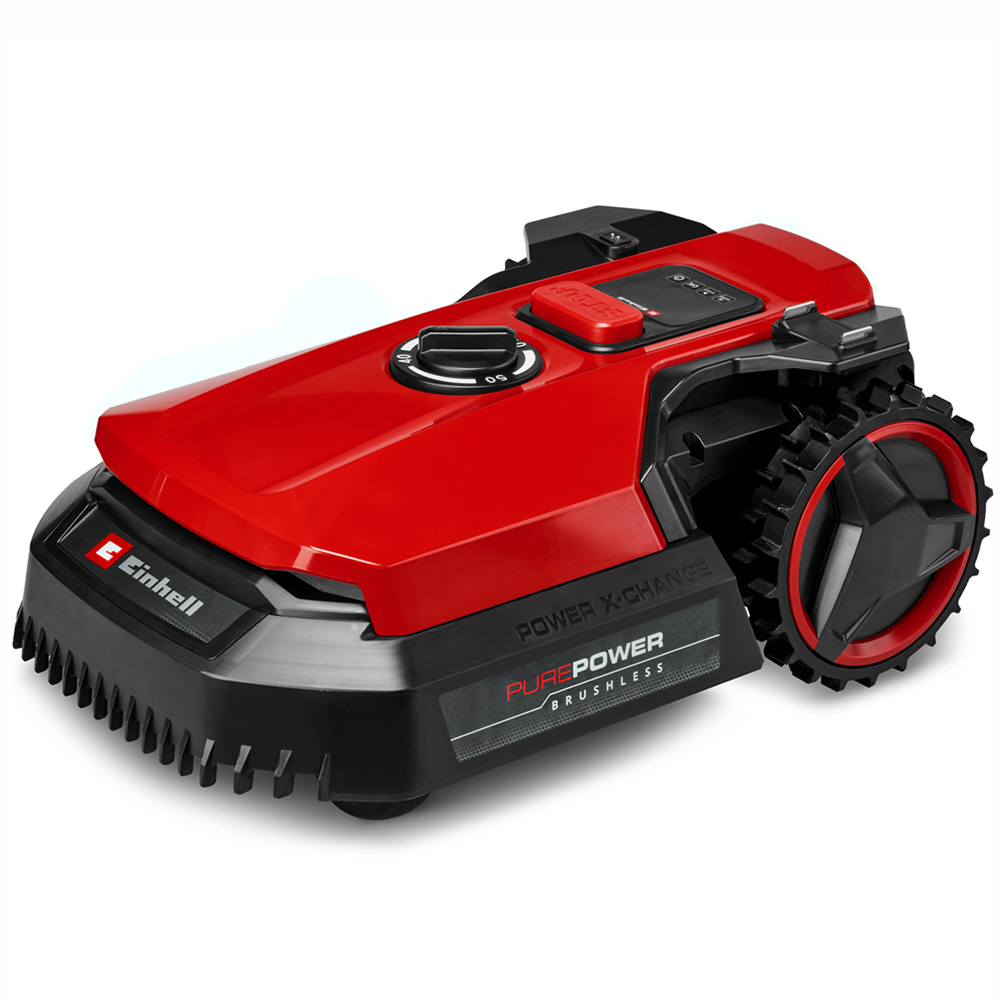 Einhell Cordless Robot Lawnmower 18V FREELEXO 500 Robotic Lawnmower Automatic Power X-Change