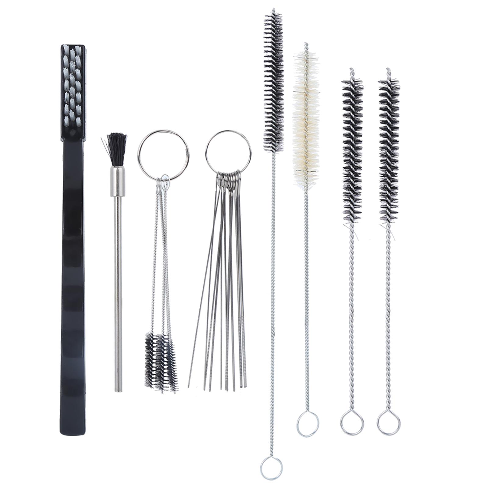 TOMTOP JMS 21PCs Set Cleaning Kit Hardware Accessory Hand Tool Airbrush Parts Portable for Spray Tools