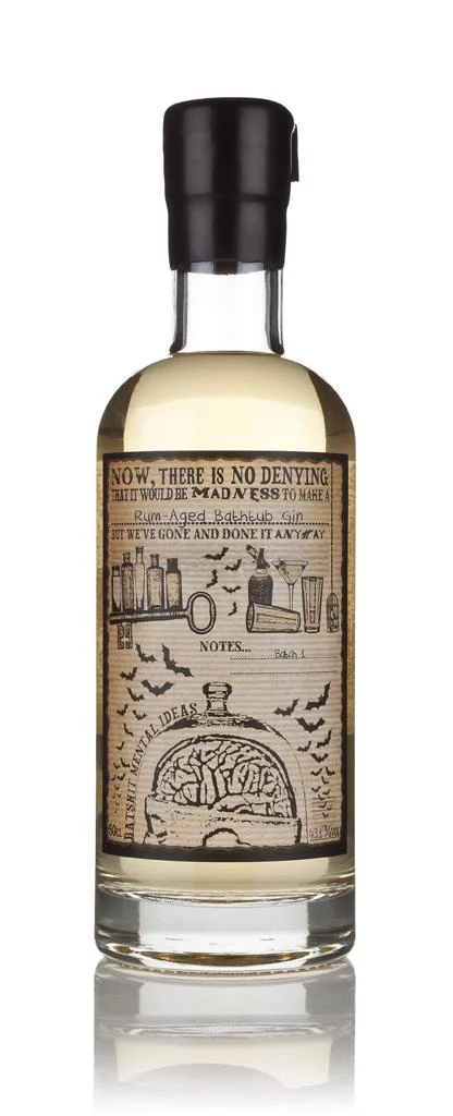 Batshit Mental Ideas Rum Aged Bathtub Gin (10 Months) (Batshit Mental Ideas) Cask Aged Gin