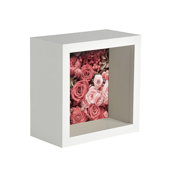 Acrylic Picture Frame white