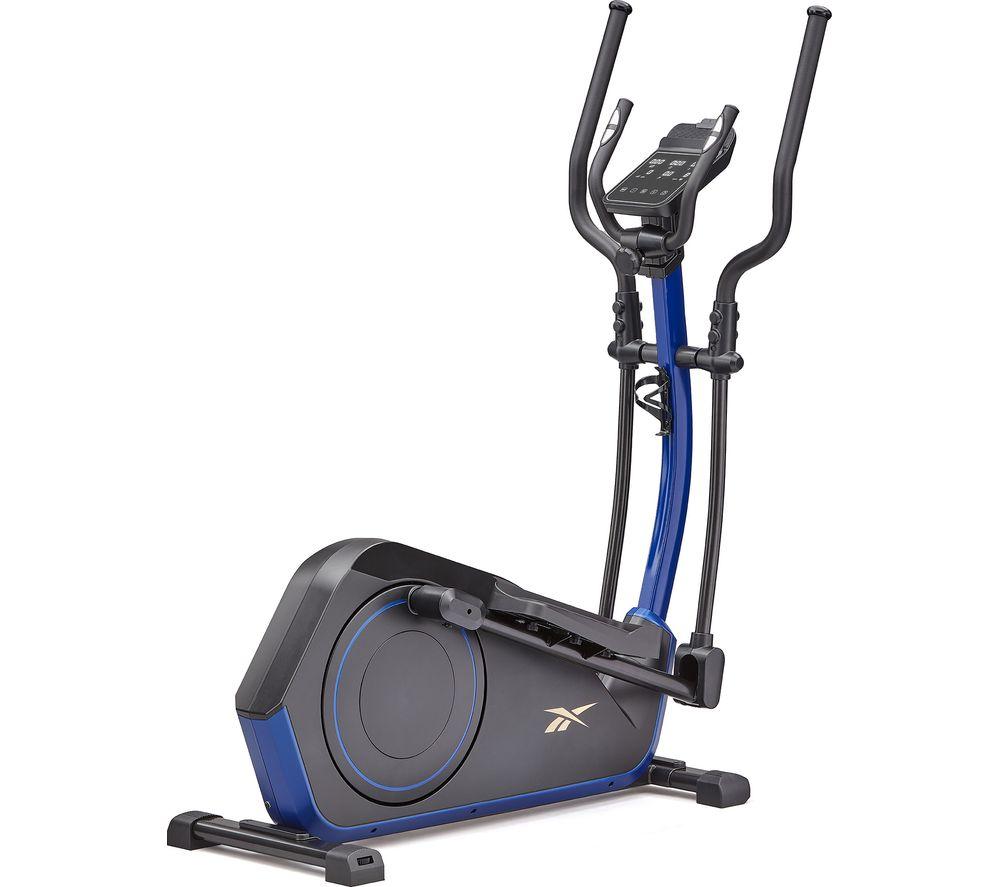 Reebok Fr30 Smart Bluetooth Elliptical Machine - Black & Blue, Black,blue
