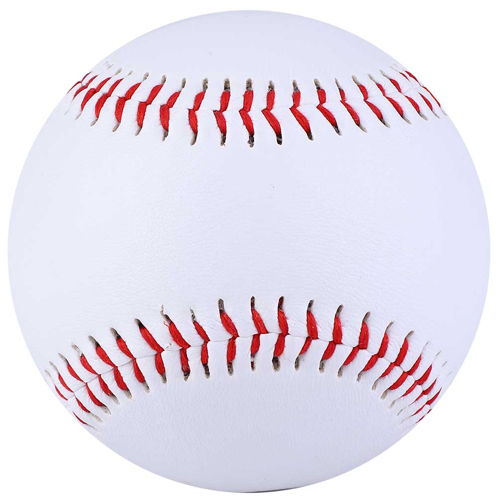 TOMTOP JMS 9inch White Base Ball Baseball Practice Trainning Softball Sport Team Game PVC