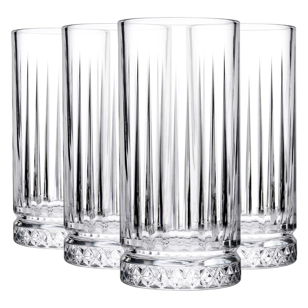 Pasabahce Elysia Highball Glasses - 280Ml - Pack Of 4