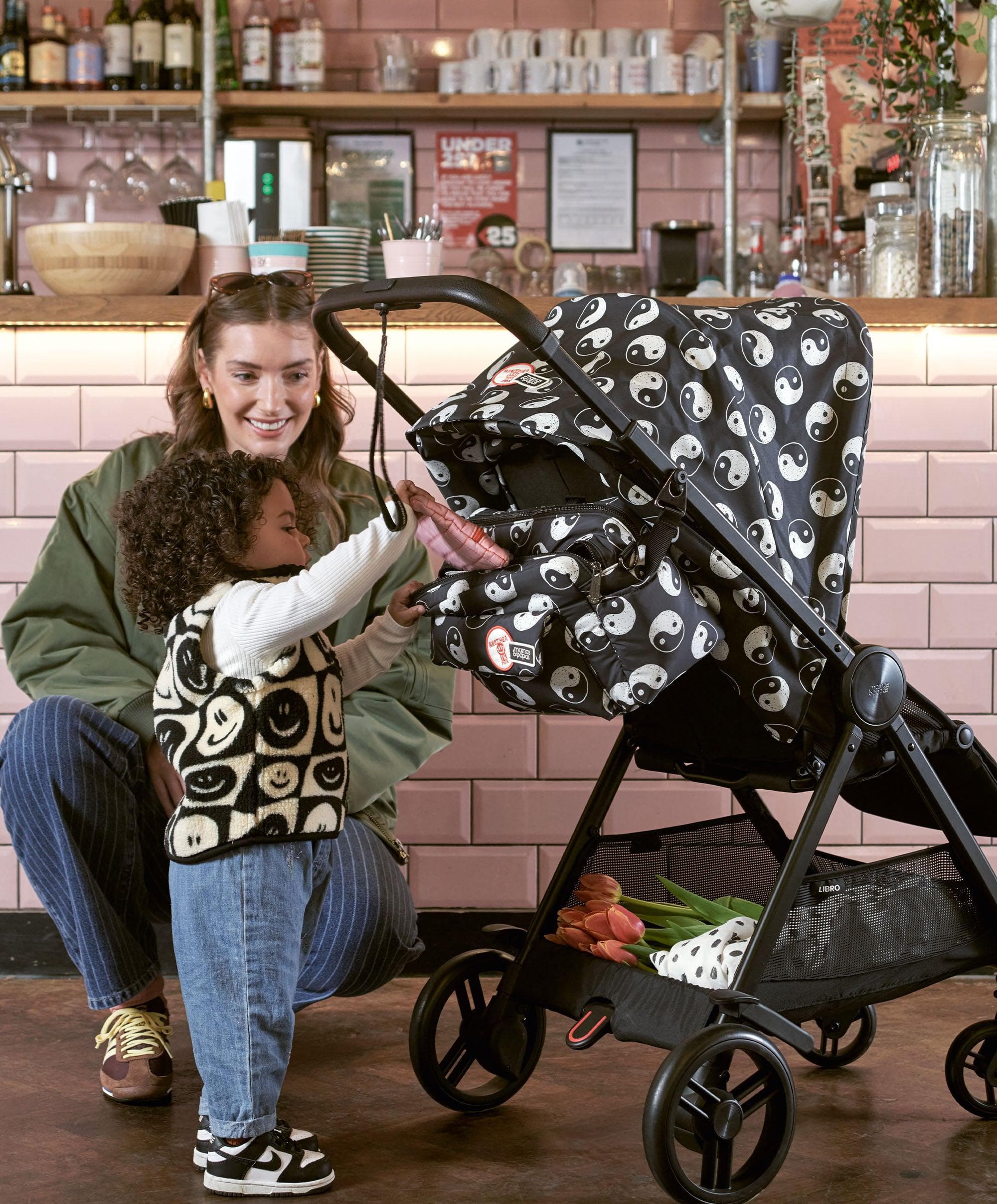Mamas & Papas x Another Fox Stroller Organiser - Ying & Yang