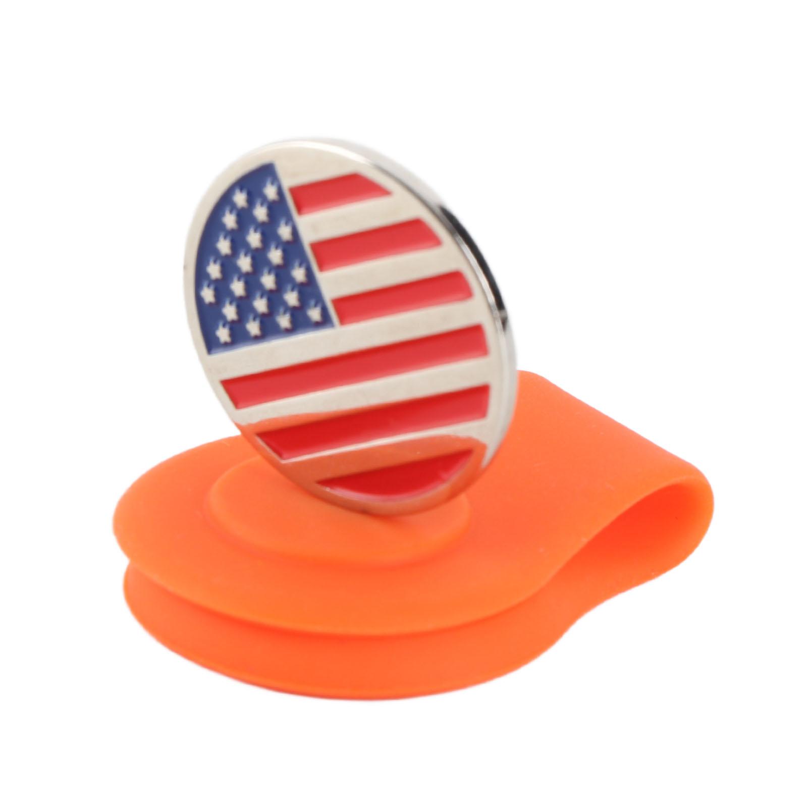 Fishine Magnetic Golf Hat Clip Golf Cap Marker Silicone Stable Fixation Golf Training Aids Accessory for