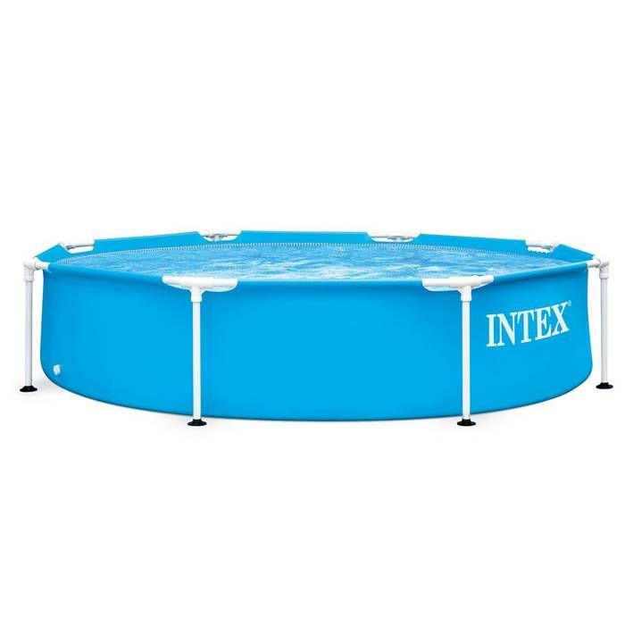 Intex 28205 Swimming Pool Metal Frame 244 x 51 cm