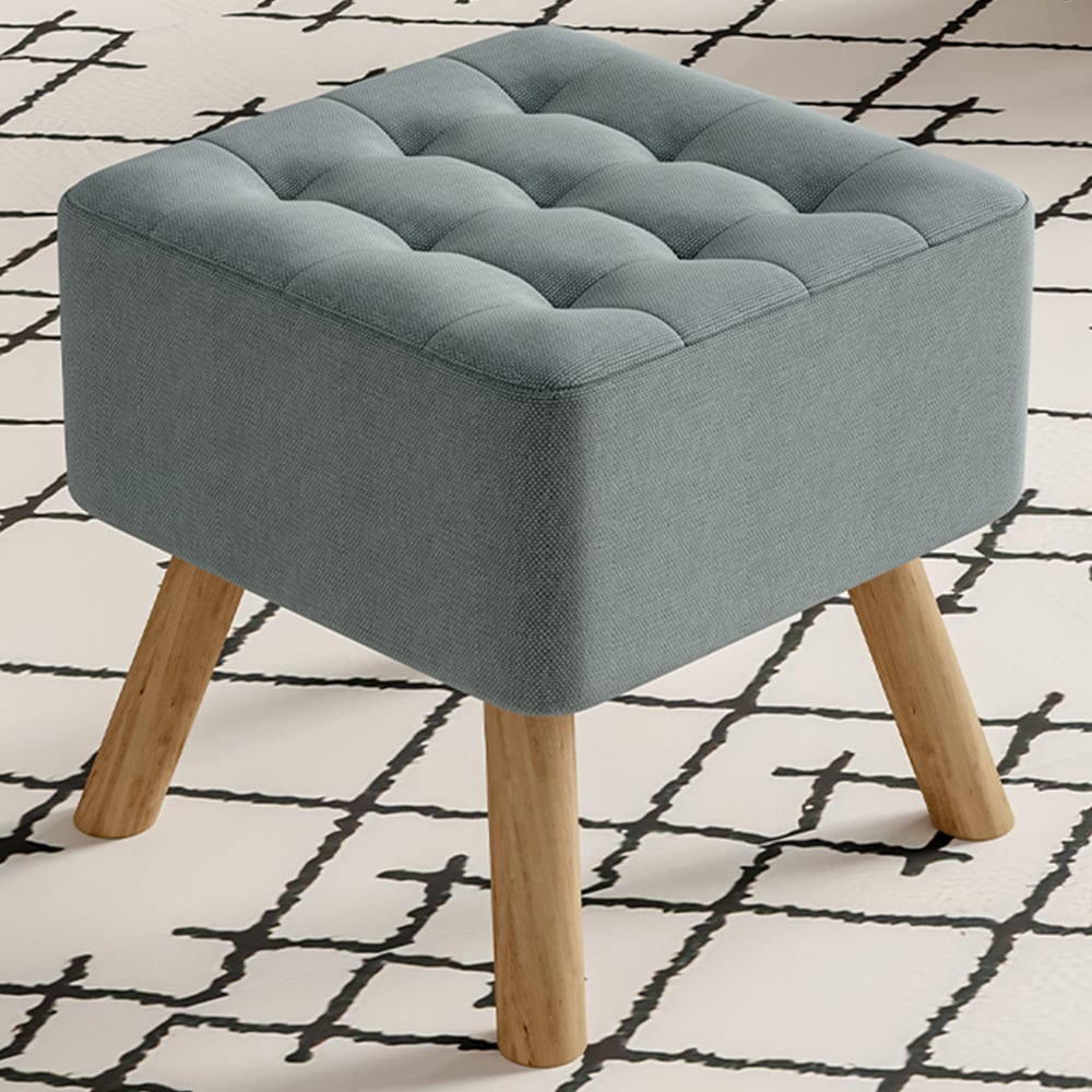 Living And Home Padded Foot Stool
