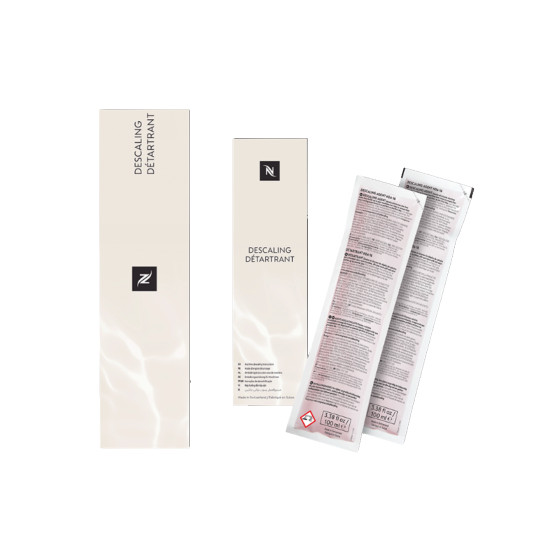 Nespresso Descaling kit for Nespresso coffee machines, 2 x 100 ml