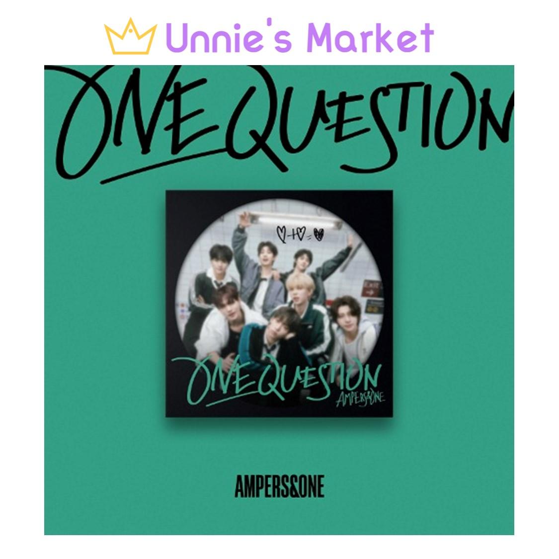 AMPERS&ONE - One Question Postcard Ver. Album + Free Gift Postcard Ver.