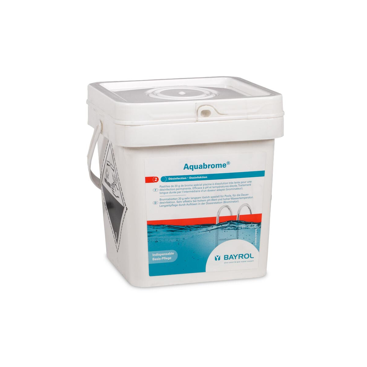 Bayrol Aquabrome Bayrol - brome lent Quantité - 20 kg (2 seaux de 10 kg)