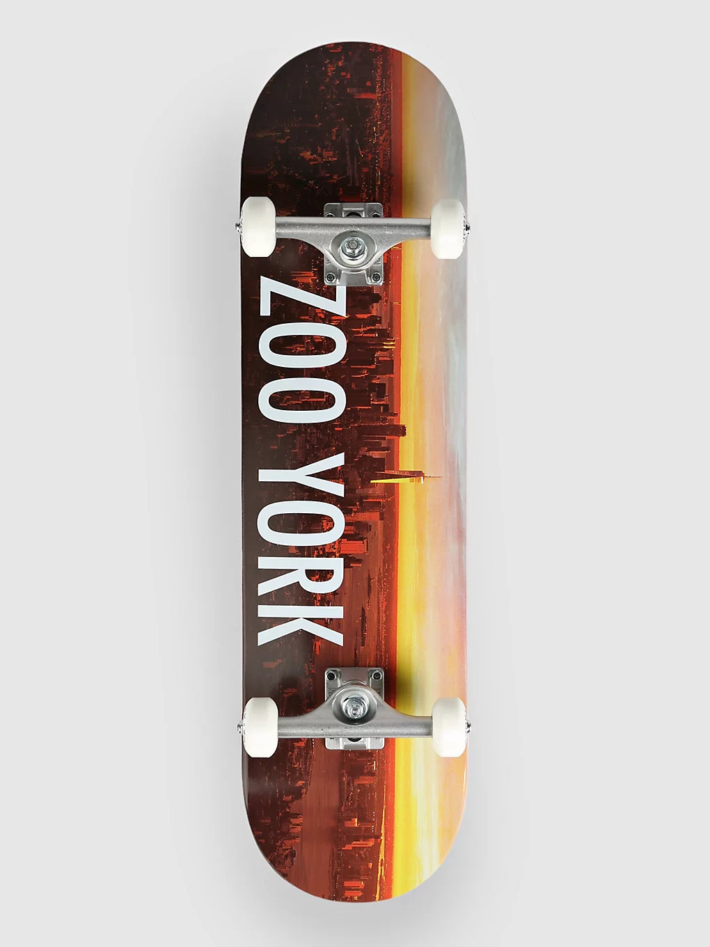 Zoo York Skateboards Zoo york logo block complete skateboard sunrise 8.25