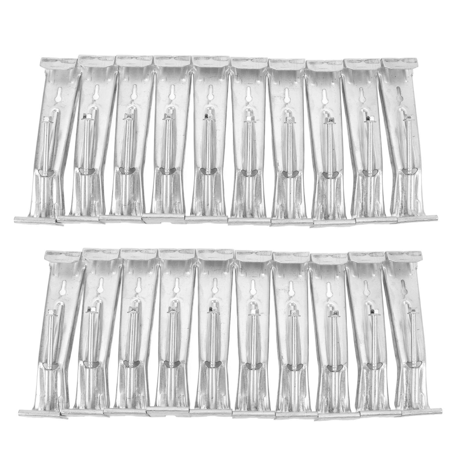 Health & Beauty PRODUCT 20pcs Rain Gutter Hangers Heavy Duty Hidden Gutter Bracket Fastener with Pre Inserted Screws for