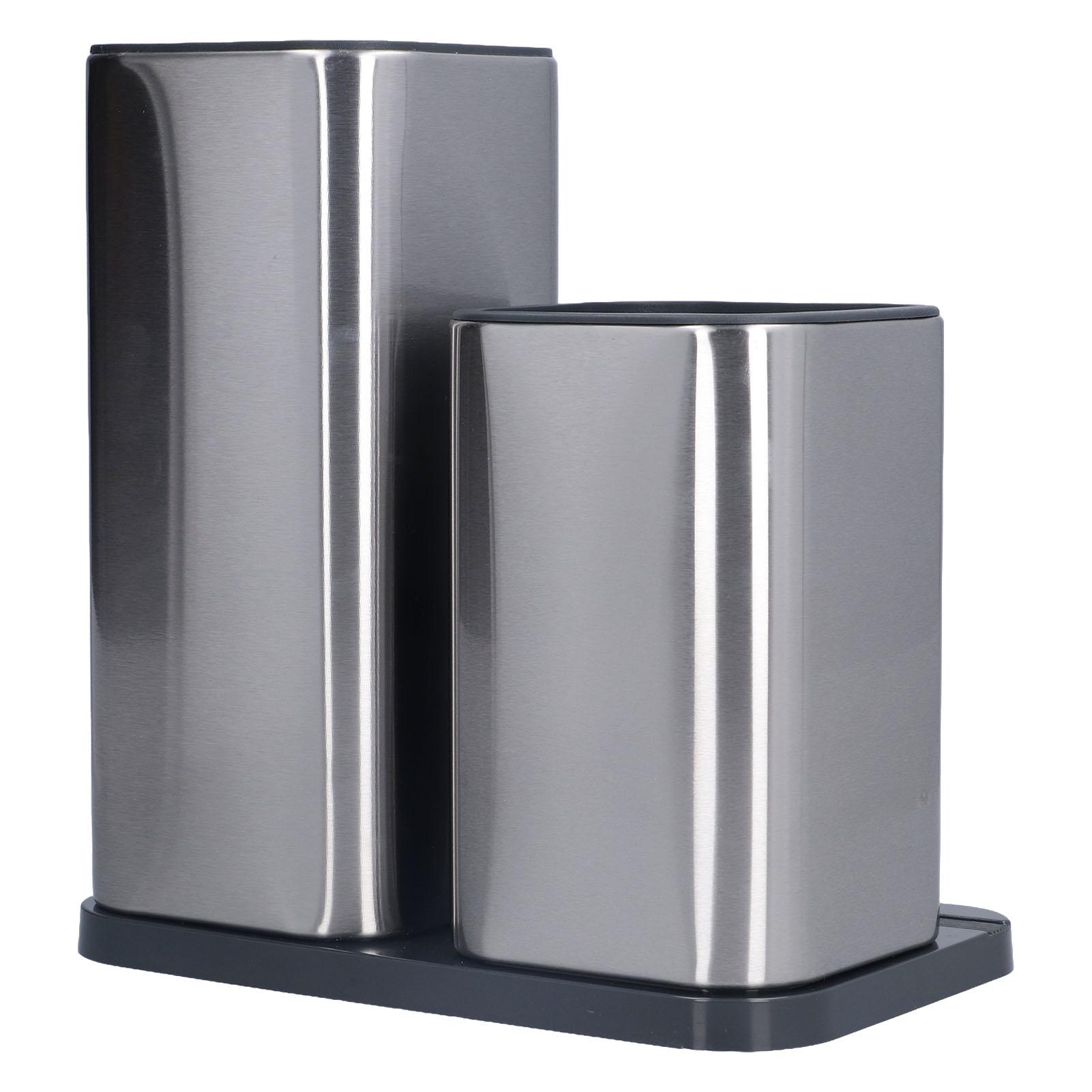 COSYHOME Stainless Steel Knife Holder Universal Kitchen Knife Organizer for Multiple Kitchen Knives and