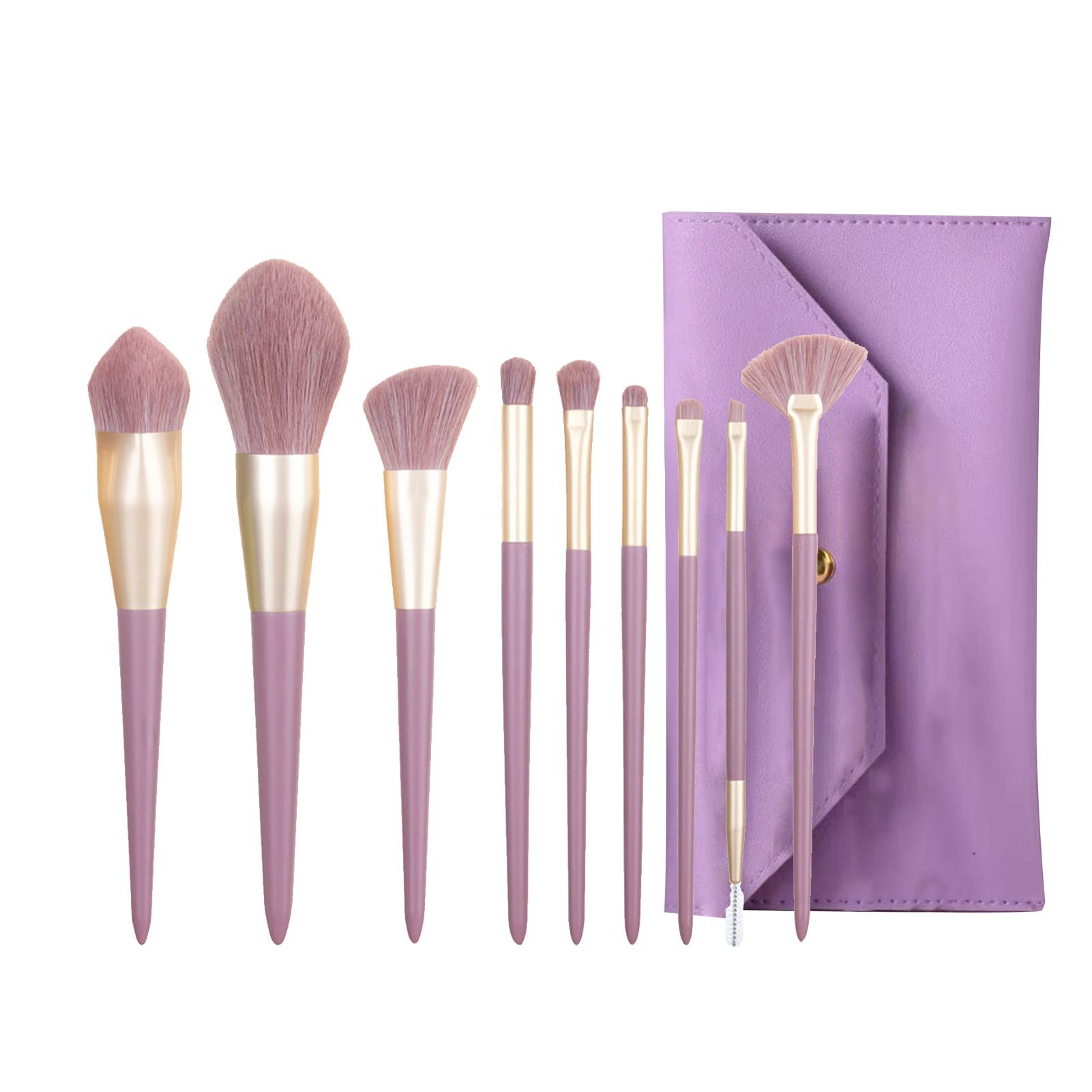 GoolRC Makeup Brushes Set Fine Workmanship Portable Soft Bristles Makeup Brushes for Home Travel