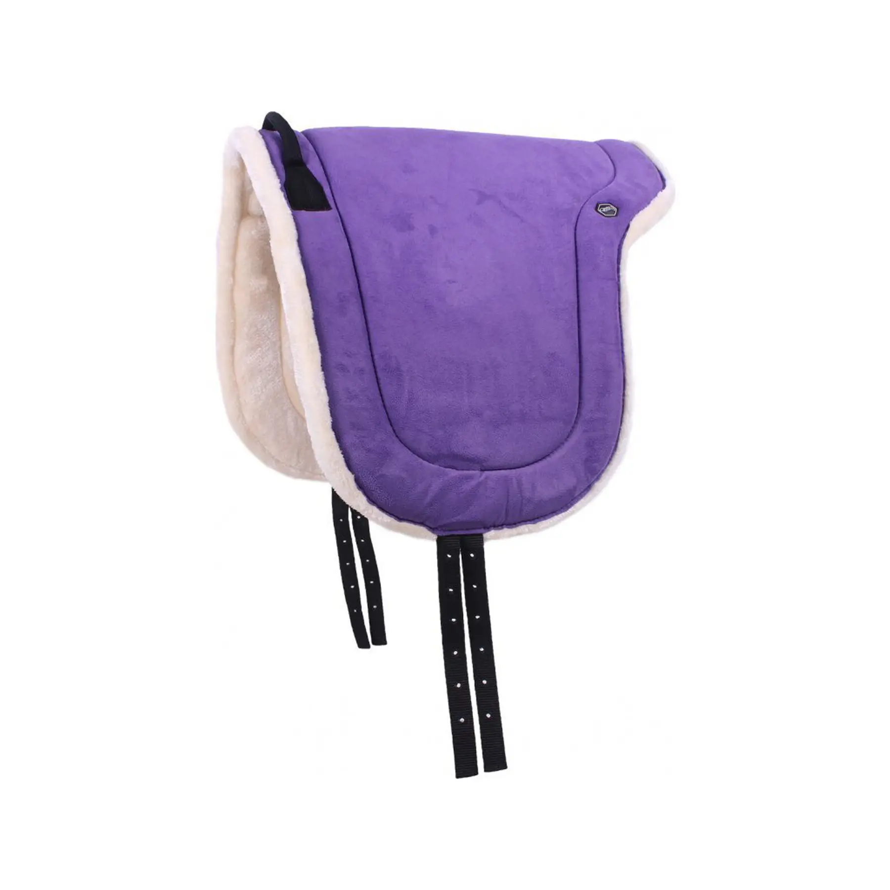 QHP Saddle Pads | QHP Bareback Pad Colour Purple Size Pony