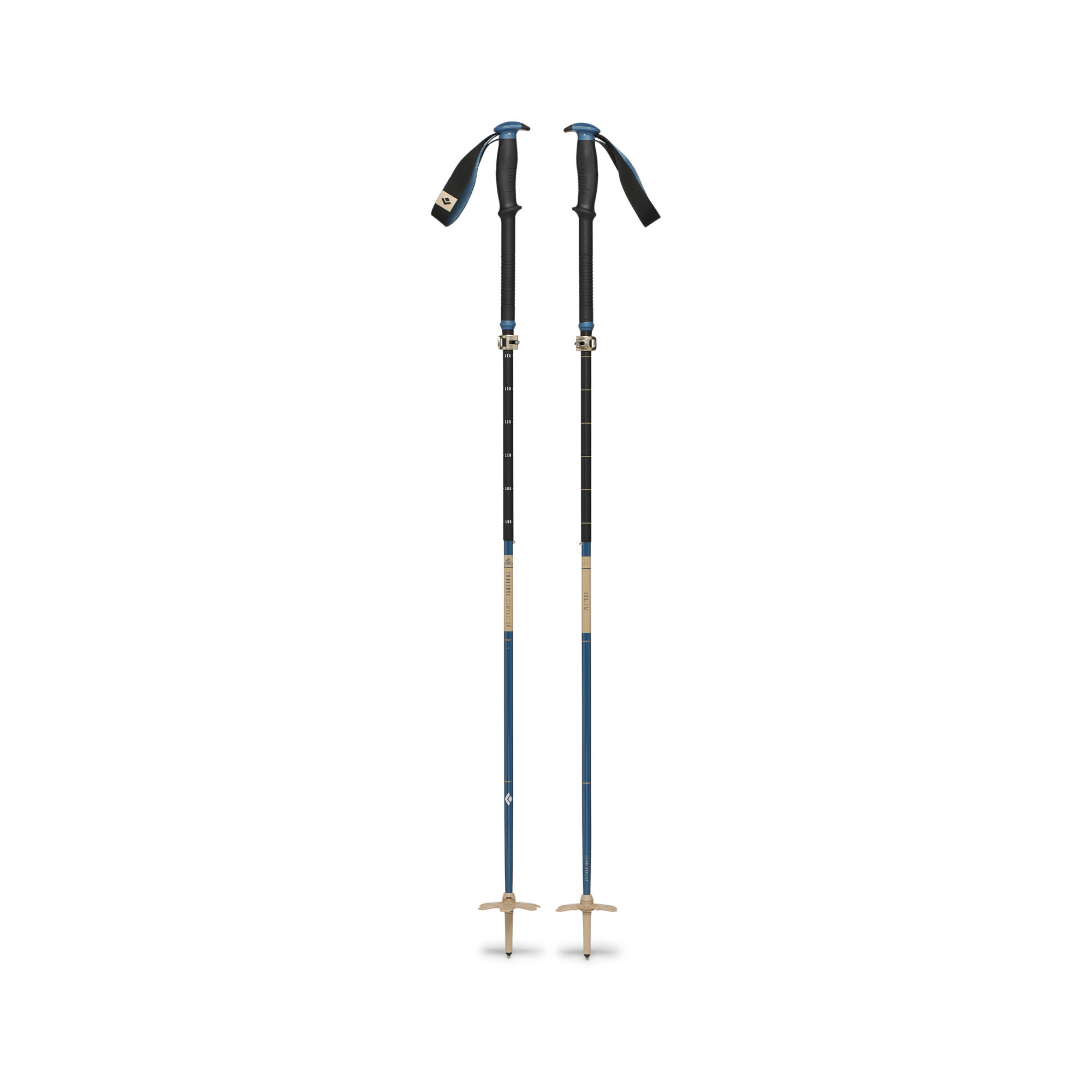 BLACK DIAMOND Traverse Compactor Ski Poles / Creek Blue / 125 cm