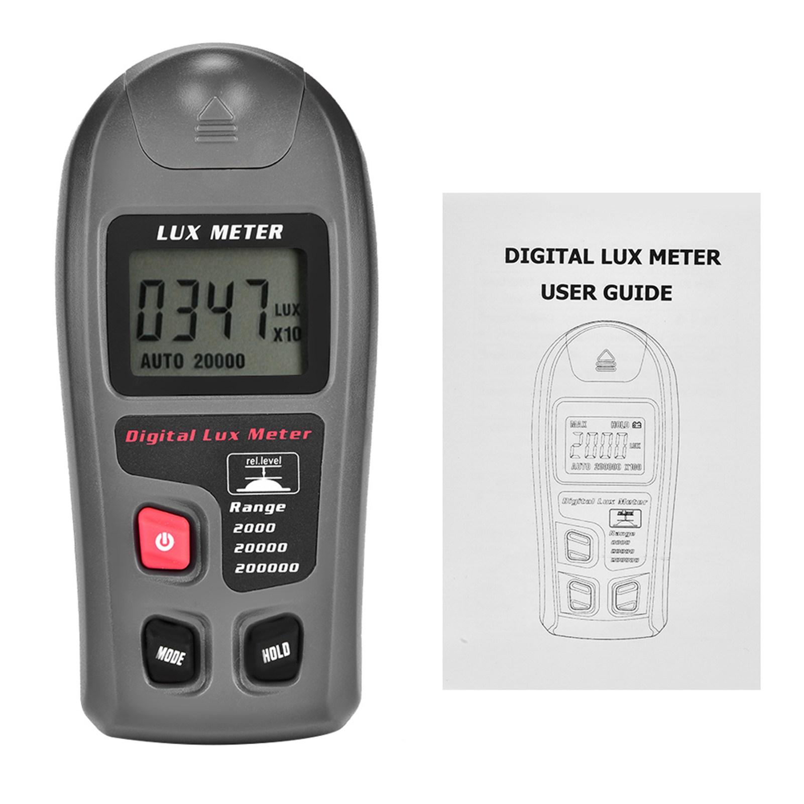 KKmoon MT30 Digital Luxmeter LCD Display Light Meter Environmental Testing Illuminometer