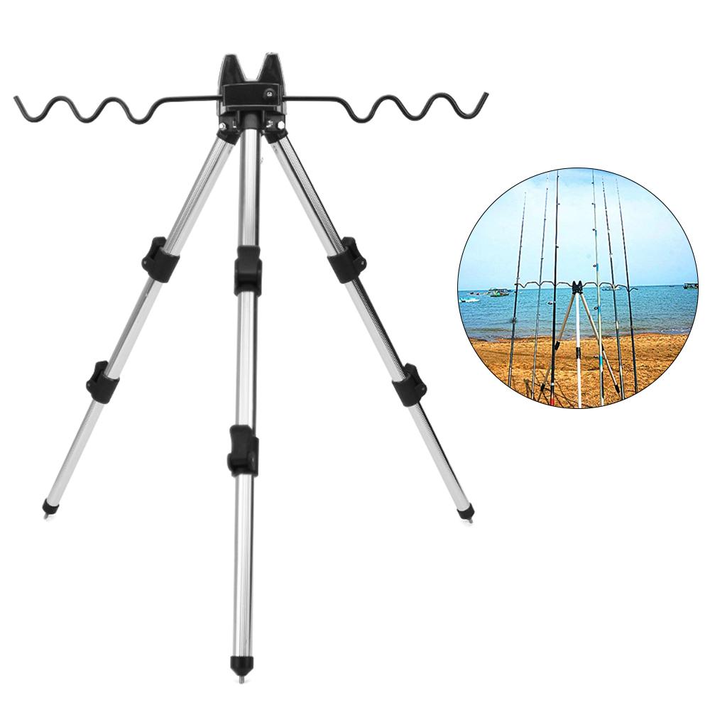 GoolRC Fishing Rods Tripod Stand Telescopic Aluminum Alloy Fishing Rod Holder