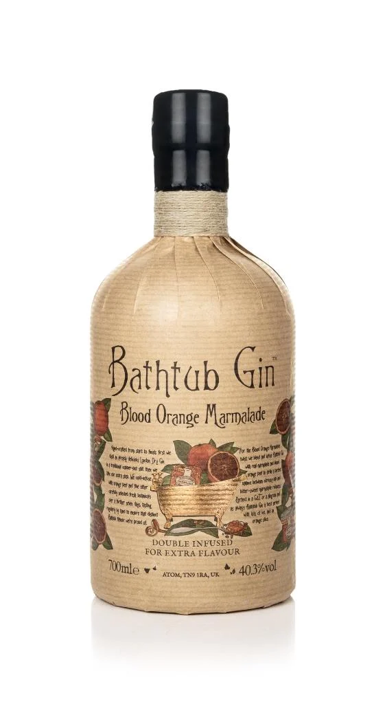 Bathtub Gin - Blood Orange Marmalade 3cl Sample Flavoured Gin