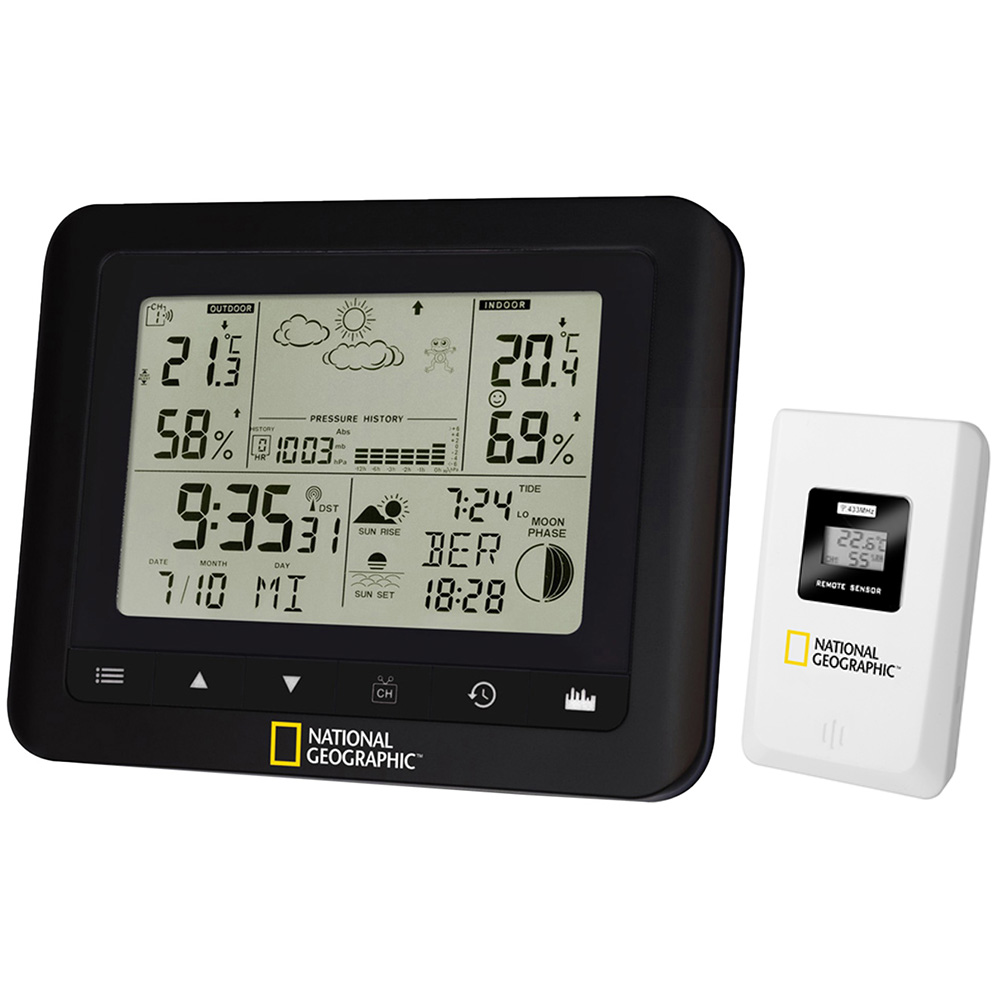 National Geographic NAT. GEOGRAPHIC NG-9070100 Weather Station