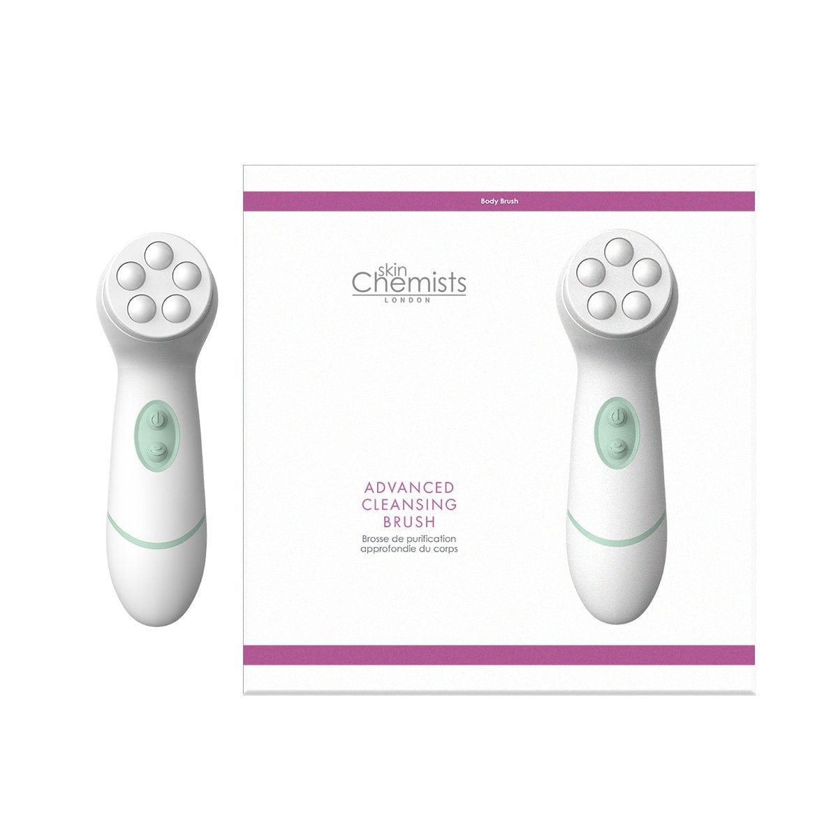 Erth Skin skinChemists professional Advanced Body Cleansing Brush|white