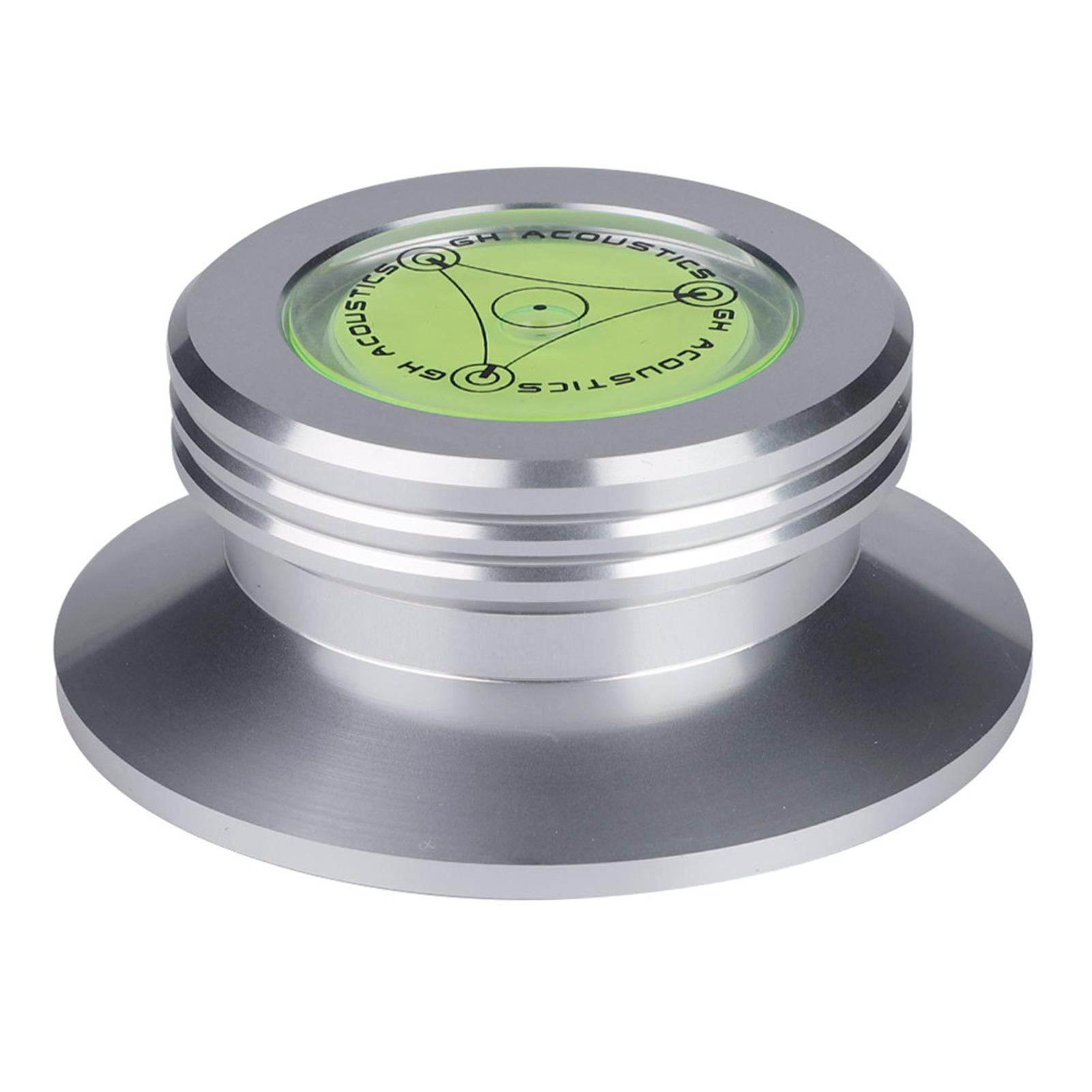 OutsideWorld NEW Black Record Weight Clamp LP Vinyl Turntables Metal Disc Stabilizer