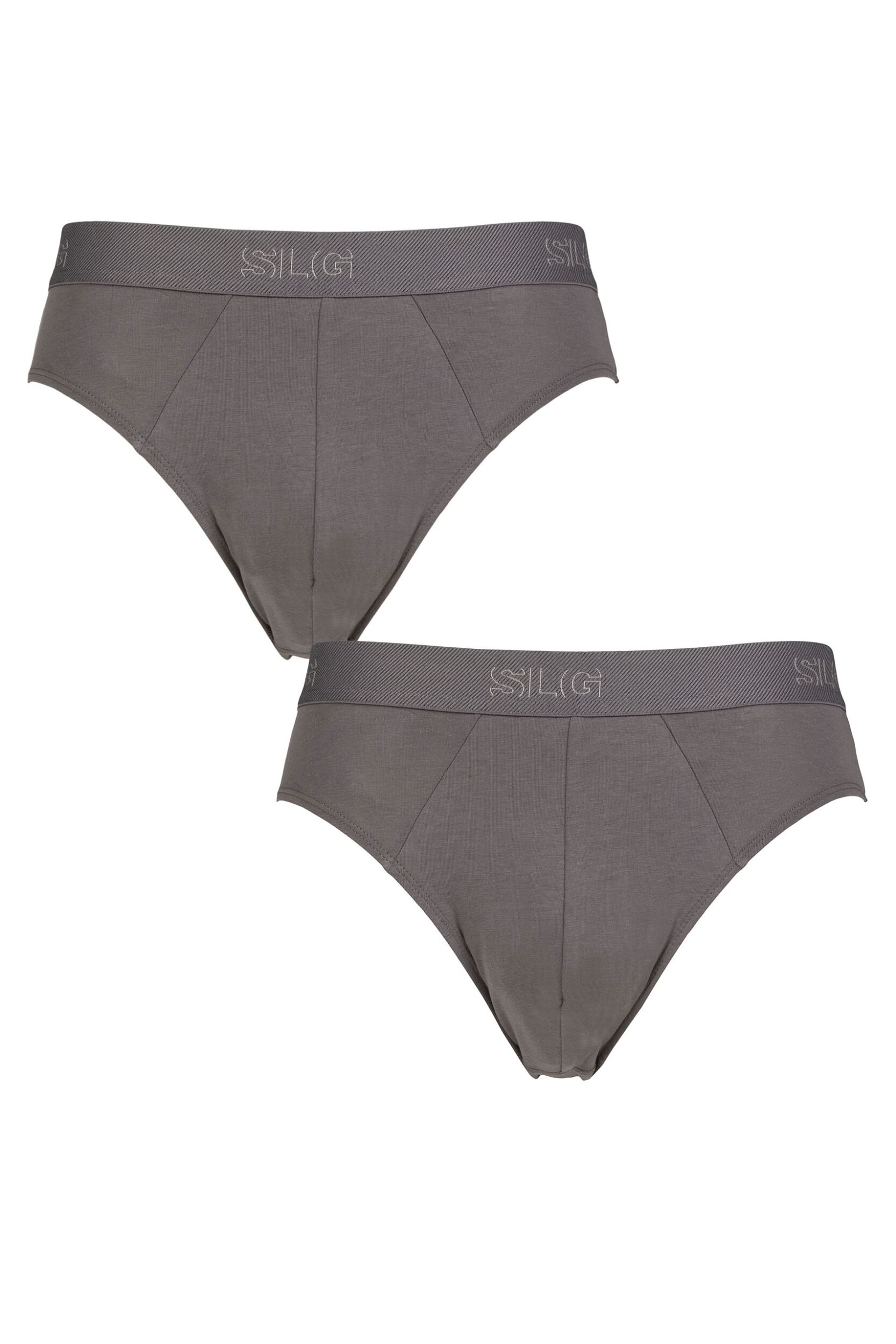 SOCKSHOP Mens 2 Pack Sloggi Slg Baselayer Briefs Shiver Xl