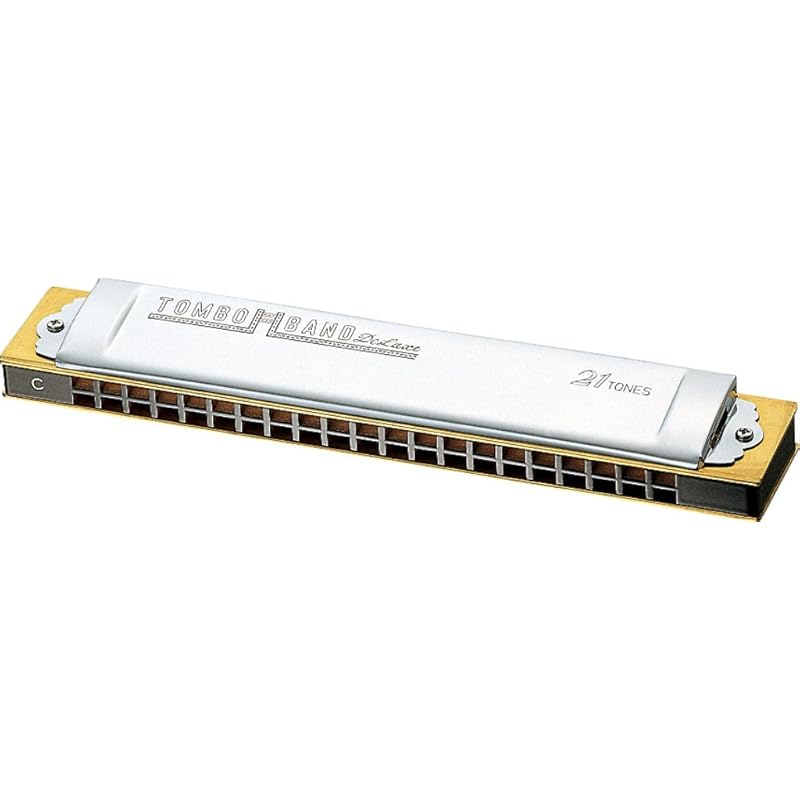 TOMBO double note harmonica G# key Special dragonfly band 21 holes 1521