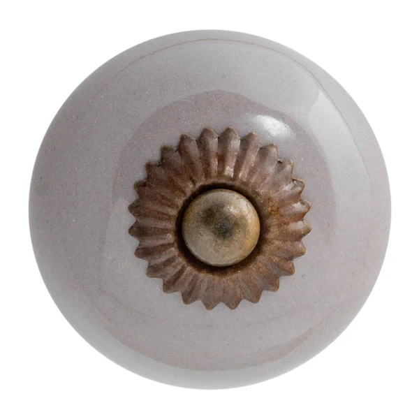 Nicola Spring - Round Ceramic Cabinet Knob - Solid