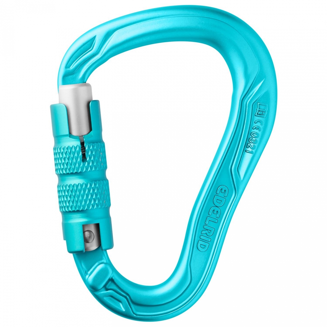 Edelrid HMS Bullet Triple Carabiner | Turquoise