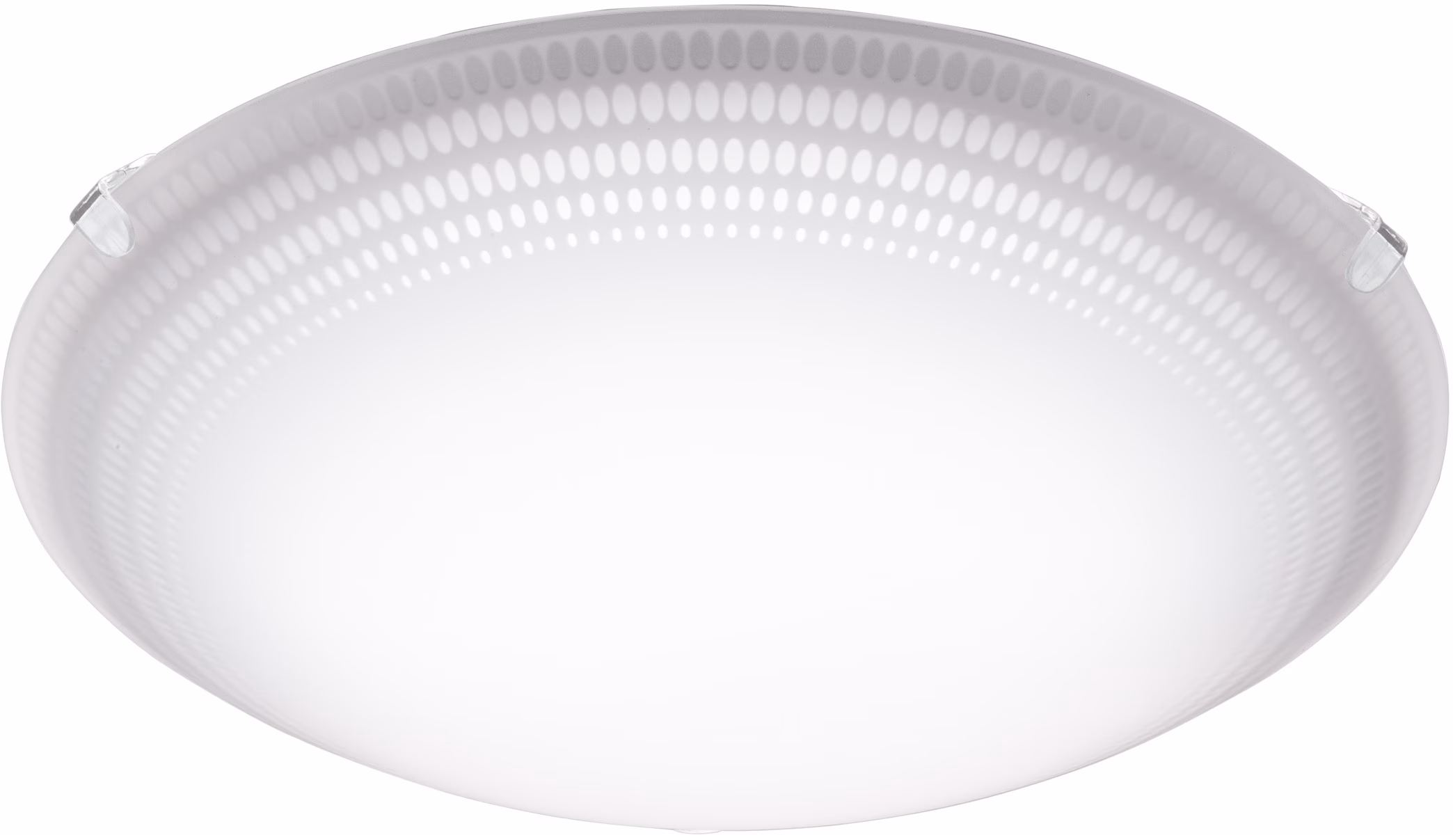 Eglo 1 Light Flush Ceiling Light white